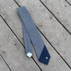 Blue Patterned Tie